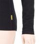 MERINO UPPER ladies sweatshirt short zip black