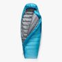 Trek Women's -1C Down Sleeping Bag Long Blue Atoll