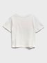 683651-01 Dětské tričko z organické bavlny Bílá