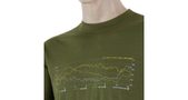 MERINO ACTIVE PT TRACK men's long sleeve shirt safari