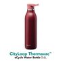 CityLoop Thermavac eCycle 600 ml Burgundy Red červená