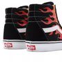 UA SK8-Hi Reissue (flame) black/black/true white