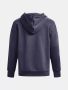 Essential Fleece Hoodie, Gray/blue