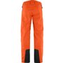 Bergtagen Eco-Shell Trousers M Hokkaido Orange