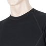 MERINO DF men's shirt neck sleeve black