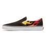 FLAME CLASSIC SLIP-ON SHOES (Flame) Black/Black/True White