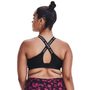 UA Infinity Mid Bra, Black