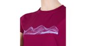 COOLMAX FRESH PT MOUNTAINS women's T-shirt neck sleeve lilla