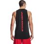 UA BASELINE COTTON TANK, Black