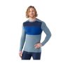 M CLASSIC THERMAL MRN BL COLORBL CREW B, pewter blue heather