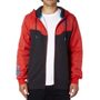 Rotated Zip Fleece Flame Red