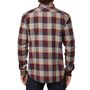 17479 171 Traildust Flannel, burgundy - men's flannel shirt