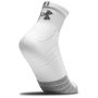 UA Heatgear Quarter 3pk, White