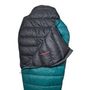SOLITAIRE 250 170 cm, teal green/black