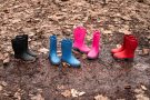 DUCKY SMELLY WELLY RAIN BOOT Y navy/beige