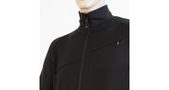 TECNOSTRETCH men's full-zip sweatshirt black