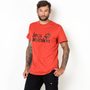 BRAND T MEN volcano red