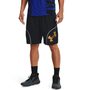 UA PERIMETER 11'' SHORT, Black/gold