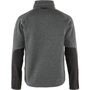 Övik Fleece Zip Sweater M Dark Grey