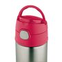 Baby thermos with straw 355 ml butterfly