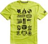 16091-130 MTN DIVISION TECH Flo Yellow - tričko