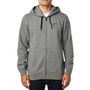 District 1 Zip Fleece Heather Graphite