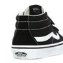 YOUTH SK8-MID REISSUE V SHOES (8-14 roků), Black-True White