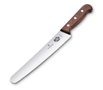 Bread- and pastry knife, processed maple, 22cm, gift box