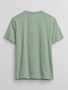 602588-00 Dětské tričko s knoflíčky Zelená