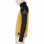 COOLMAX THERMO pánská mikina zip mustard/černá