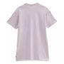 WM CENTER VEE TEE DRESS, LAVENDER FOG