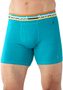 M Merino 150 Pattern Boxer Brief, sea blue