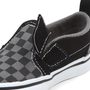 TD Slip-On V (Checkerboard), Blk/Pewter