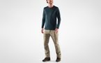 Abisko Wool LS M Dark Navy