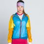 Briza Windbreaker Jkt W K63 Malibu Blue/Yellow