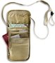 Skin Neck Pouch, natural - pouch with neck strap