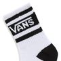 MN VANS DROP V CREW (6.5-9, 1PK) White/Black