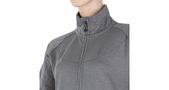 MERINO UPPER ladies sweatshirt full zip grey