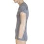 MERINO ACTIVE men's shirt neck sleeve light grey