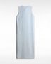 LEFT CHEST MIDI DRESS Light Grey Heat