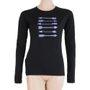 MERINO ACTIVE PT ARROWS women's long sleeve shirt black