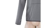 MERINO UPPER MOUNTAINS men's hoodie kangaroo grey