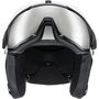 INSTINCT VISOR, white-black mat