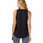 W Fox Head Tank, Black