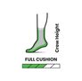 W PERFORMANCE HIKE FULL CUSHION CREW, medium grey