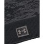 UA Graphic Knit Beanie, Black