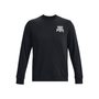 UA Rival Terry Graphic Crew-BLK