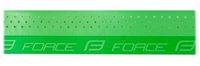PU with embossed logo, green