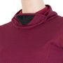 MERINO DF ladies long sleeve shirt with hood lilla