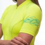 COOLMAX ENTRY dámský dres kr.rukáv neon yellow
